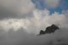 Teton Through Clouds
