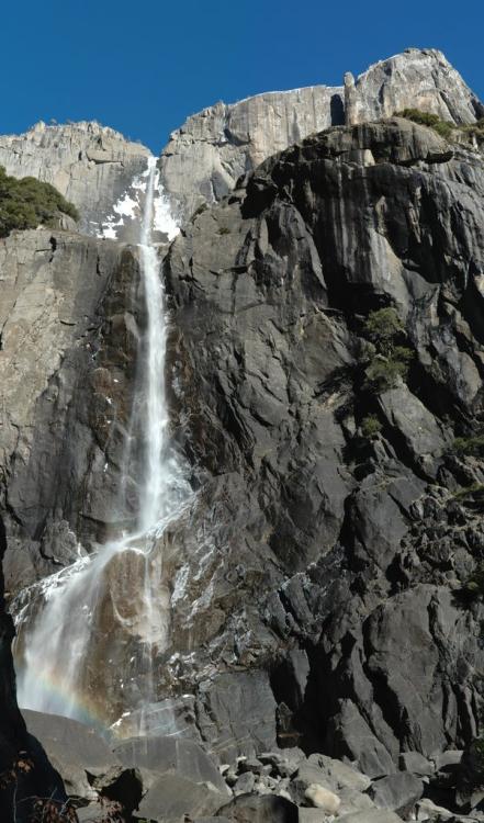 Yosemite Falls Icy Rainbow